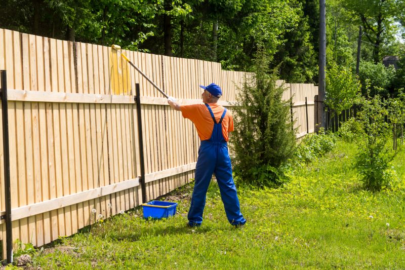 Exterior Fence Painting